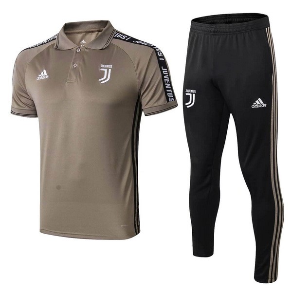 Polo Conjunto Completo Juventus 2019-2020 Marron Negro